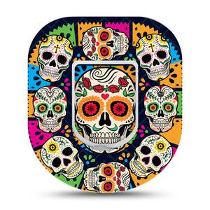 ExpressionMed Dia De Los Muertos Pod Overpatch with center sticker