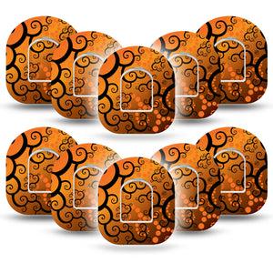 ExpressionMed 10-Pack Halloween Dreams Omnipod Patches Tape and Stickers