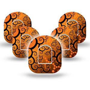 ExpressionMed 5-Pack Halloween Dreams Omnipod Patches Tape and Stickers