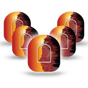 Sunset Mountain Pod Tape