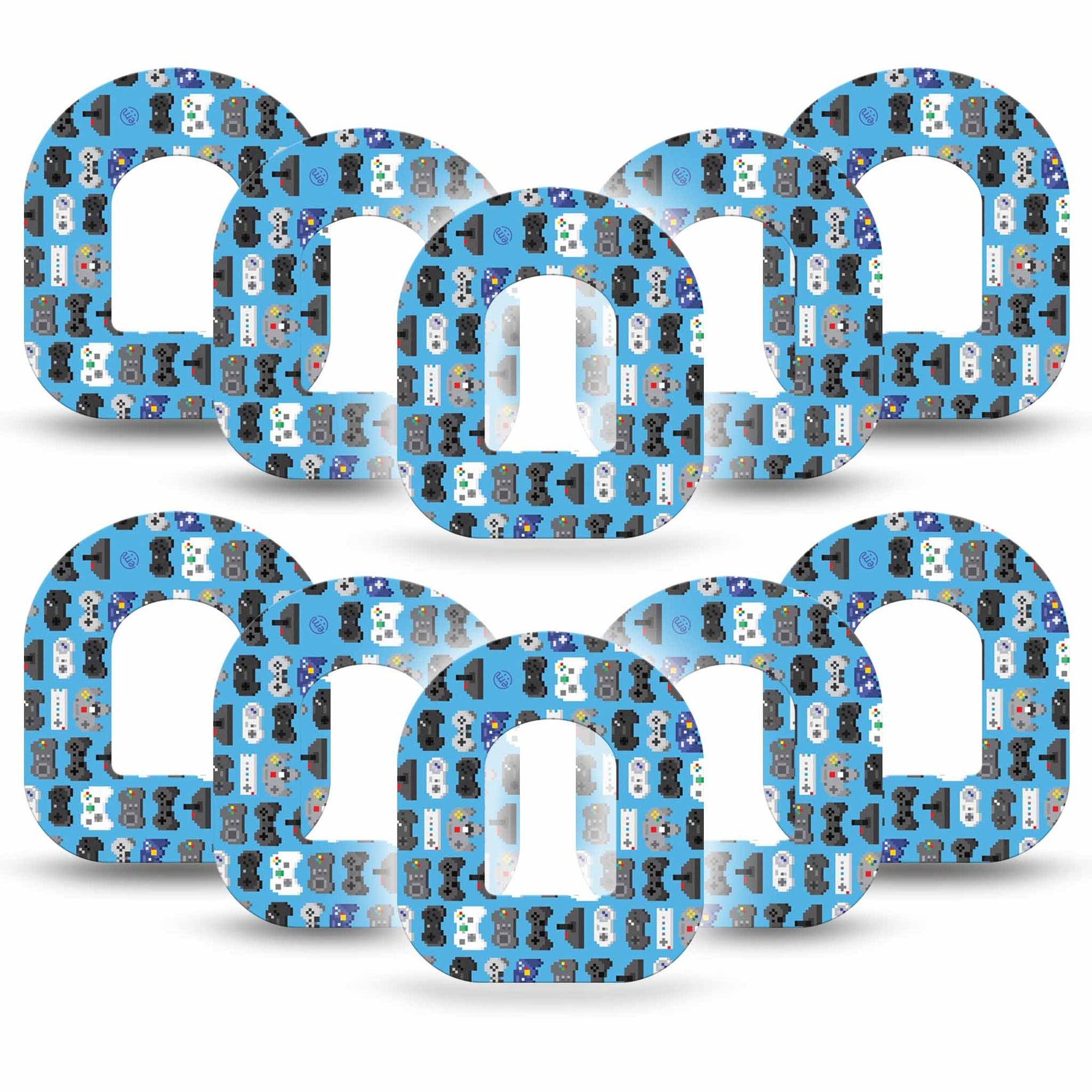 ExpressionMed Gamer Custom Pod CGM Monitor Group Tapes 10-Pack ExpressionMed