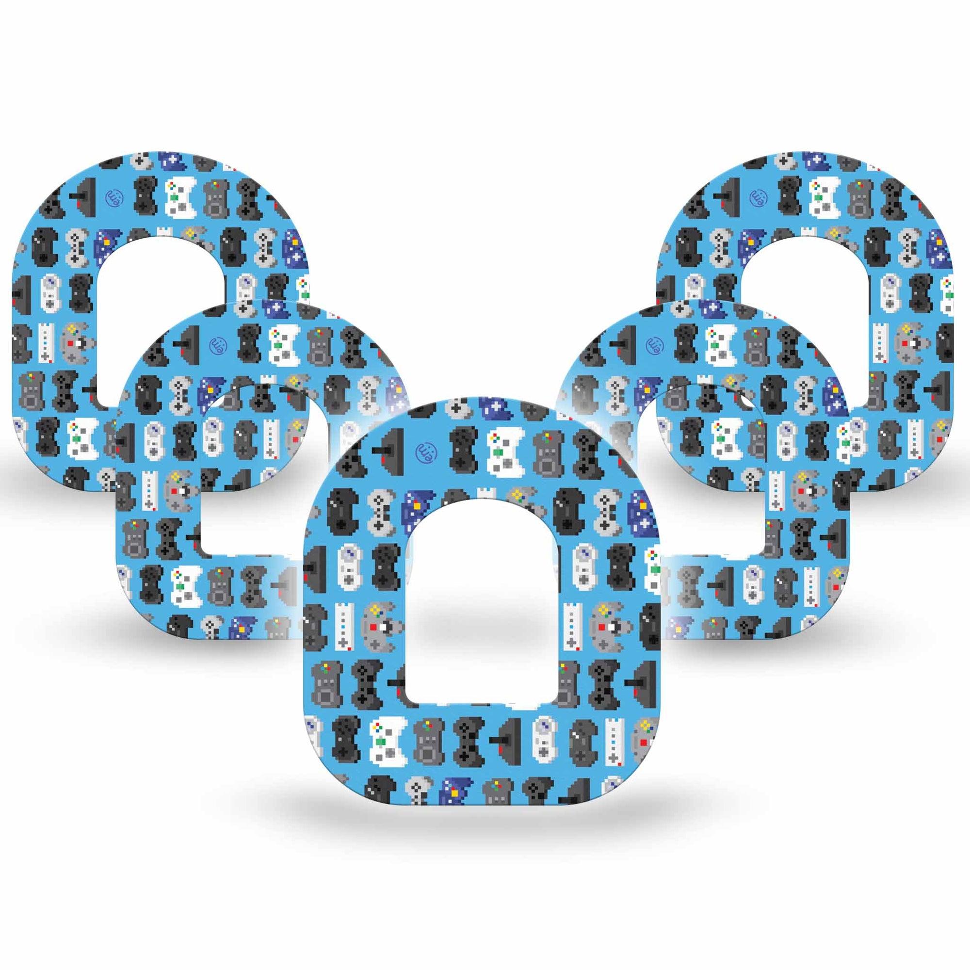 ExpressionMed Gamer Custom Pod CGM Monitor Group Tapes 5-Pack ExpressionMed