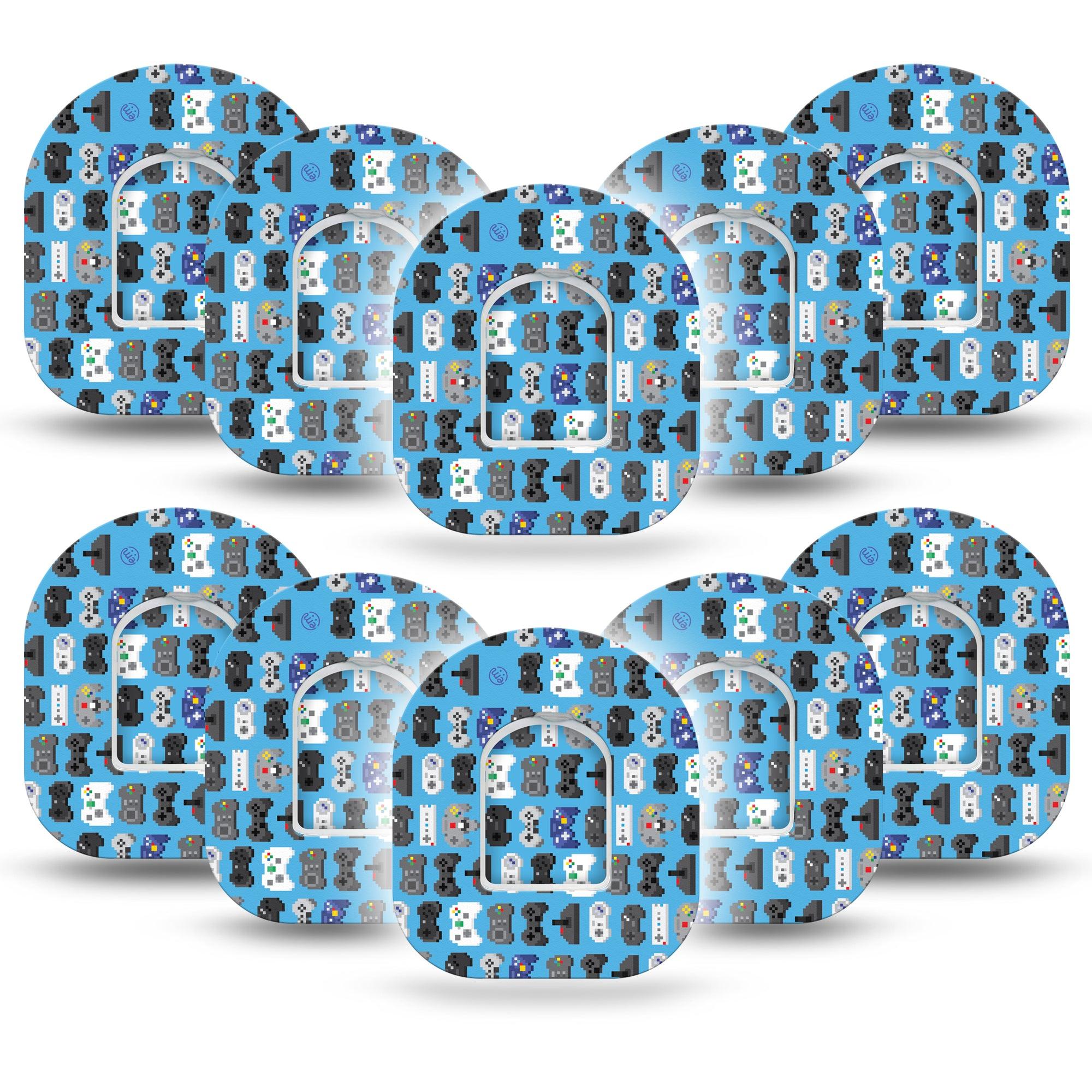 ExpressionMed Gamer Custom Pod CGM Monitor Group Tapes 10-Pack Sticker and 10-Pack Tape ExpressionMed