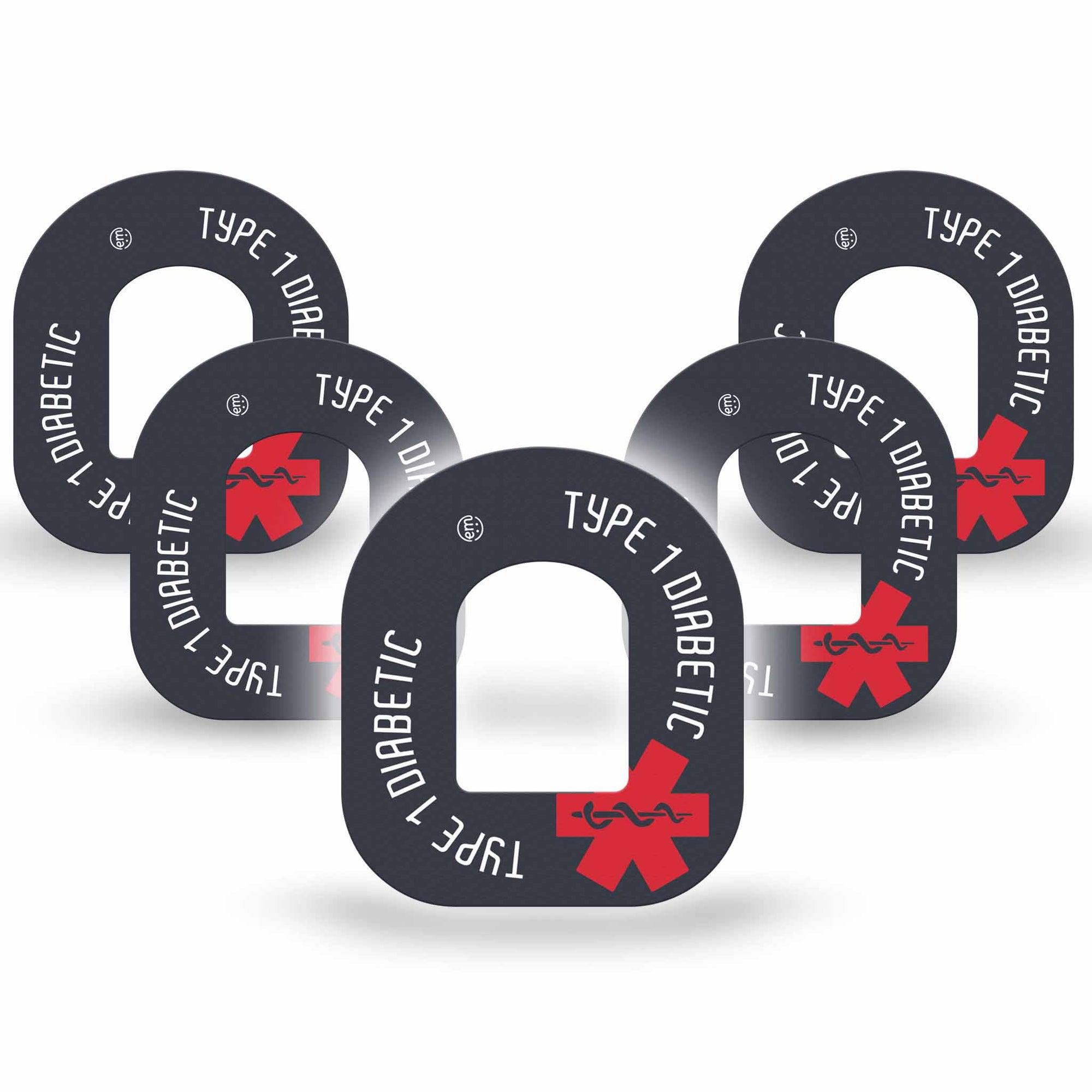 ExpressionMed Diabetes Alert Pod Cover 5-Pack Tape