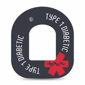 ExpressionMed Diabetes Alert Pod Cover Single Tape
