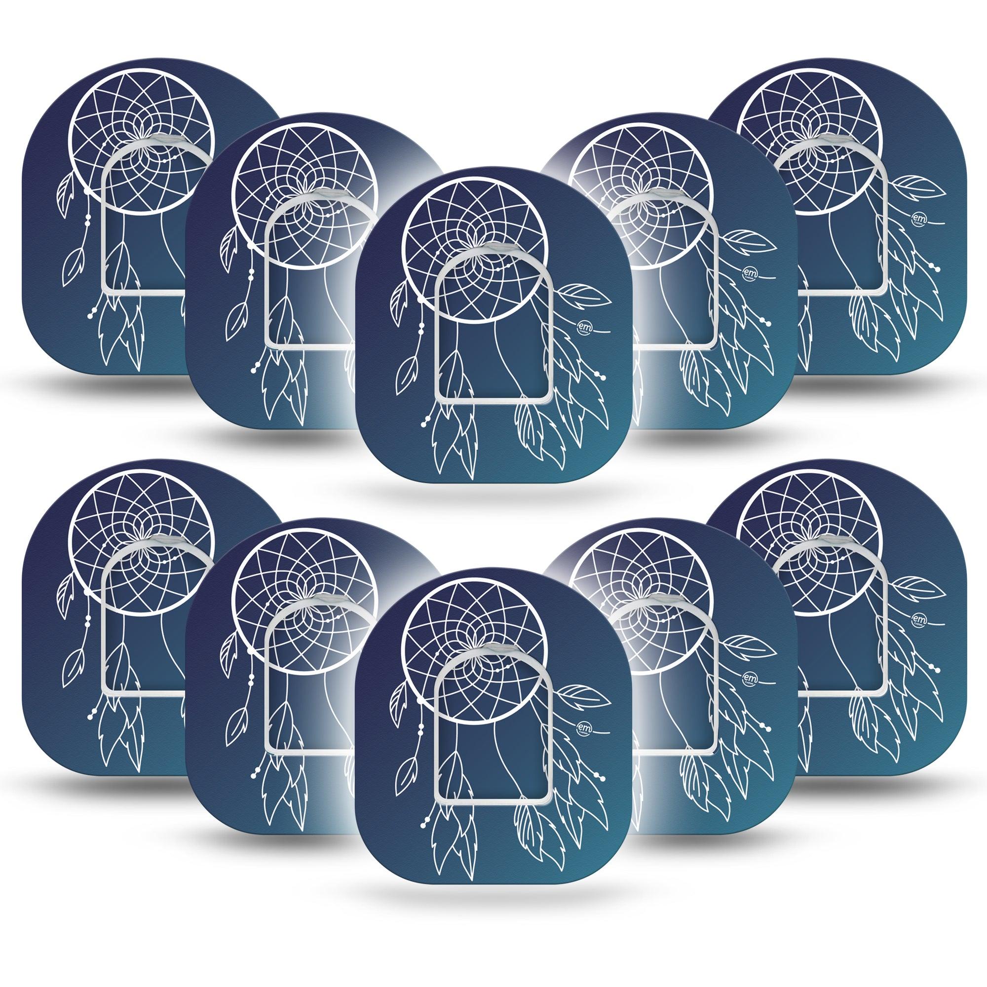Blue Dreamcatcher Pod Tape 10-Pack Tape and Sticker