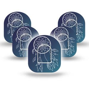 Blue Dreamcatcher Pod Tape 5-Pack Tape and Sticker