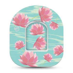 ExpressionMed Meditation Lotus Pod Patch Single Tape and Sticker