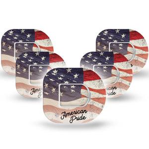 American Pride Pod Cover 5-Pack Tapes and Stickers
