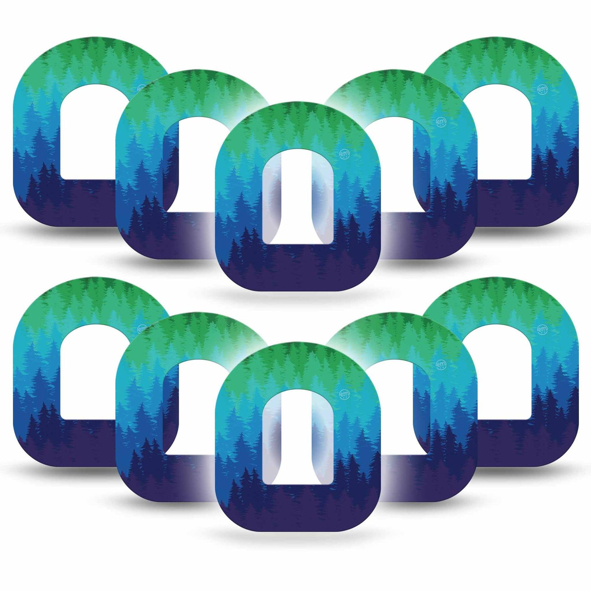 ExpressionMed Pine Trees Pod Patch 10-Pack Tapes