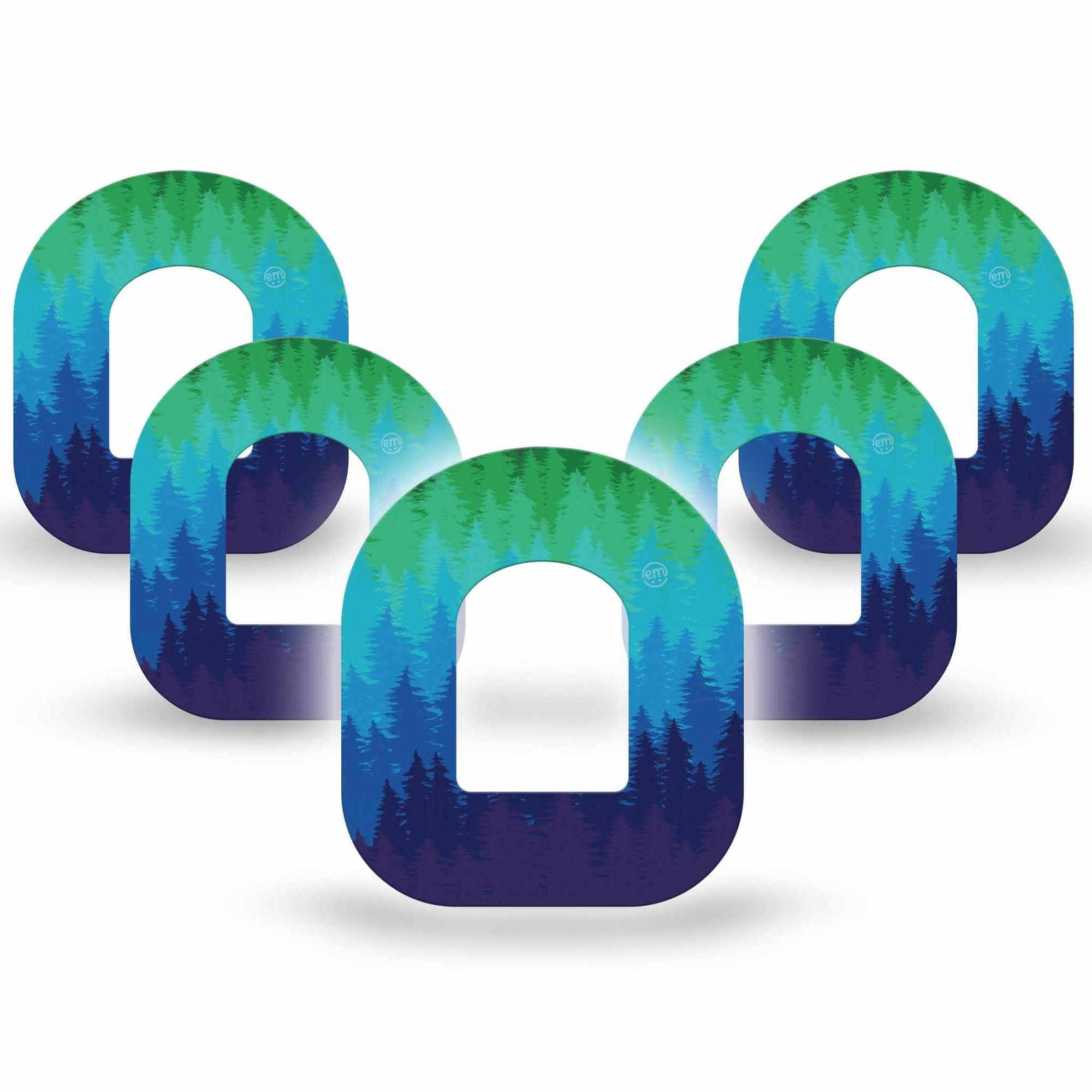 ExpressionMed Pine Trees Pod Patch 5-Pack