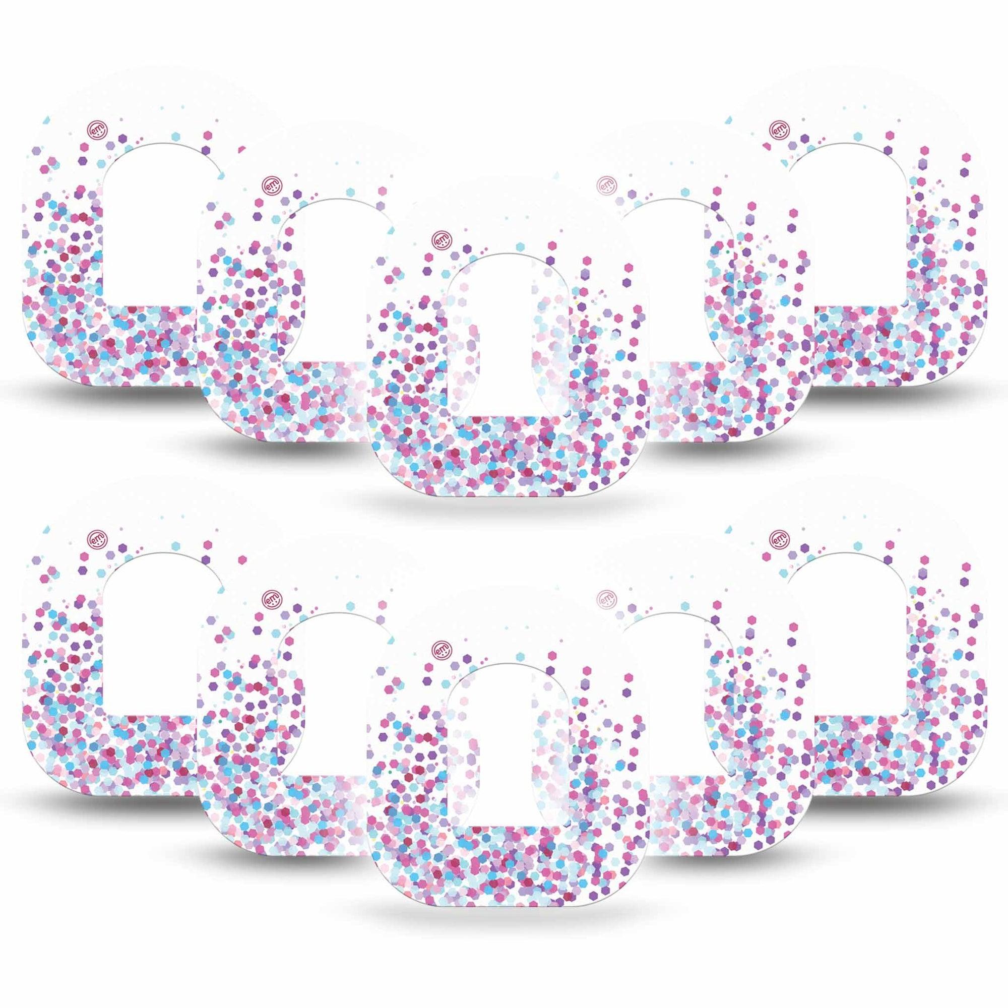 Confetti Pod Cover 10-Pack Tape
