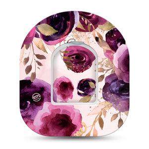 ExpressionMed Purple Bouquet Pod Overpatch tape and sticker