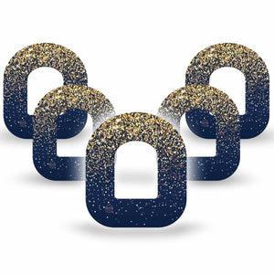 ExpressionMed Gold Sparkles Pod Patch 5-Pack Tape