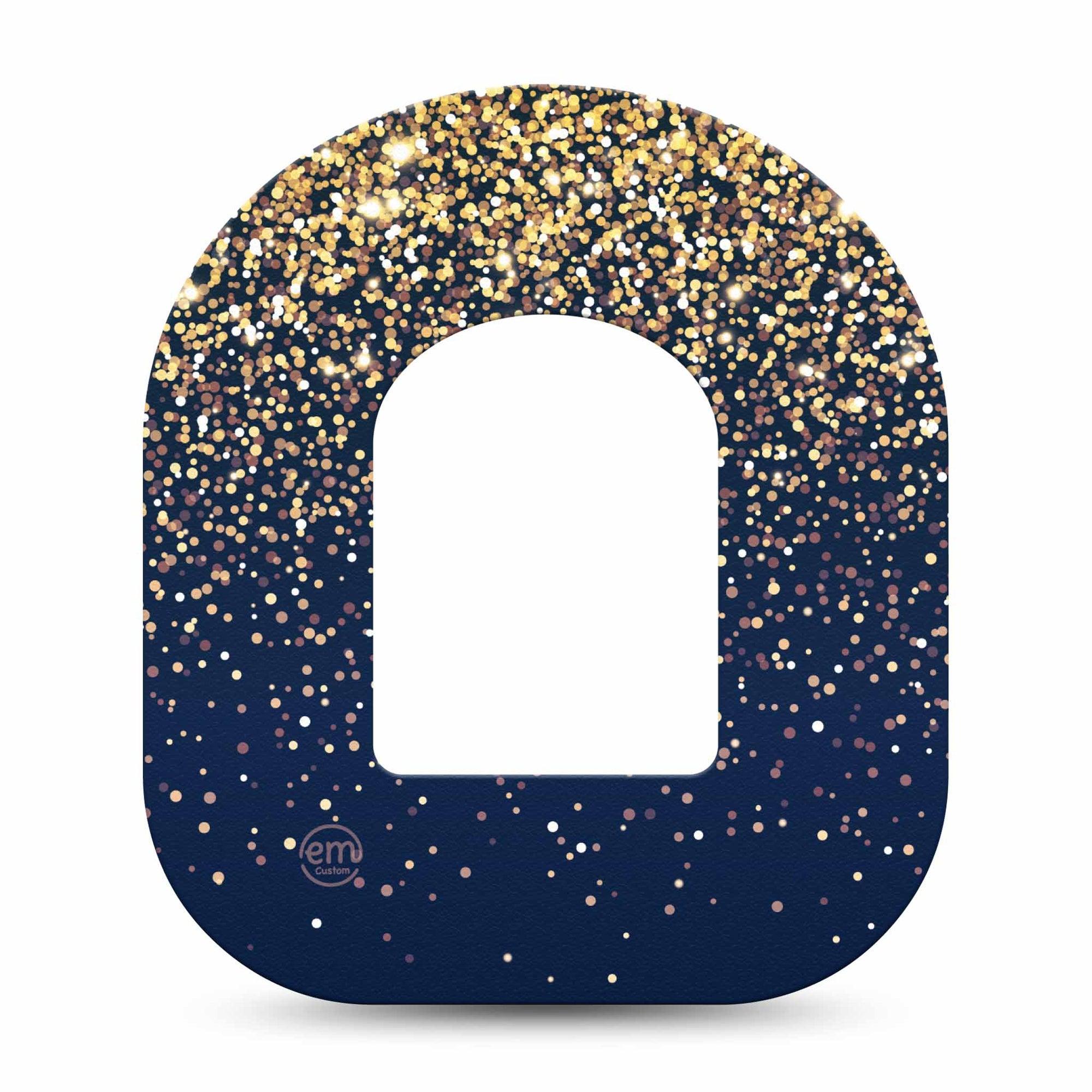 ExpressionMed Gold Sparkles Pod Patch Single Tape