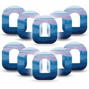 Watercolor Skies Pod Patch 10-Pack Tape