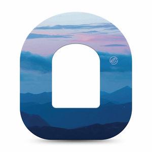 Watercolor Skies Pod Patch Single Tape