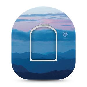 Watercolor Skies Pod Patch Single Tape and Sticker