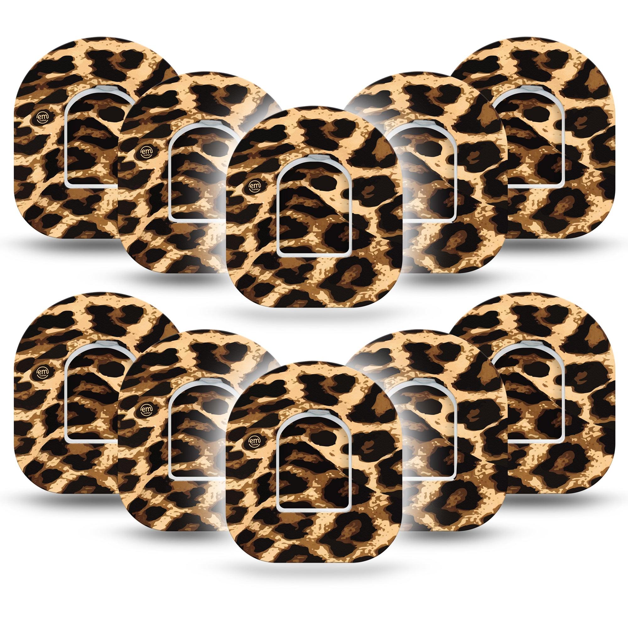 ExpressionMed Leopard Print Pod CMG Group Tapes Pack ExpressionMed with center sticker