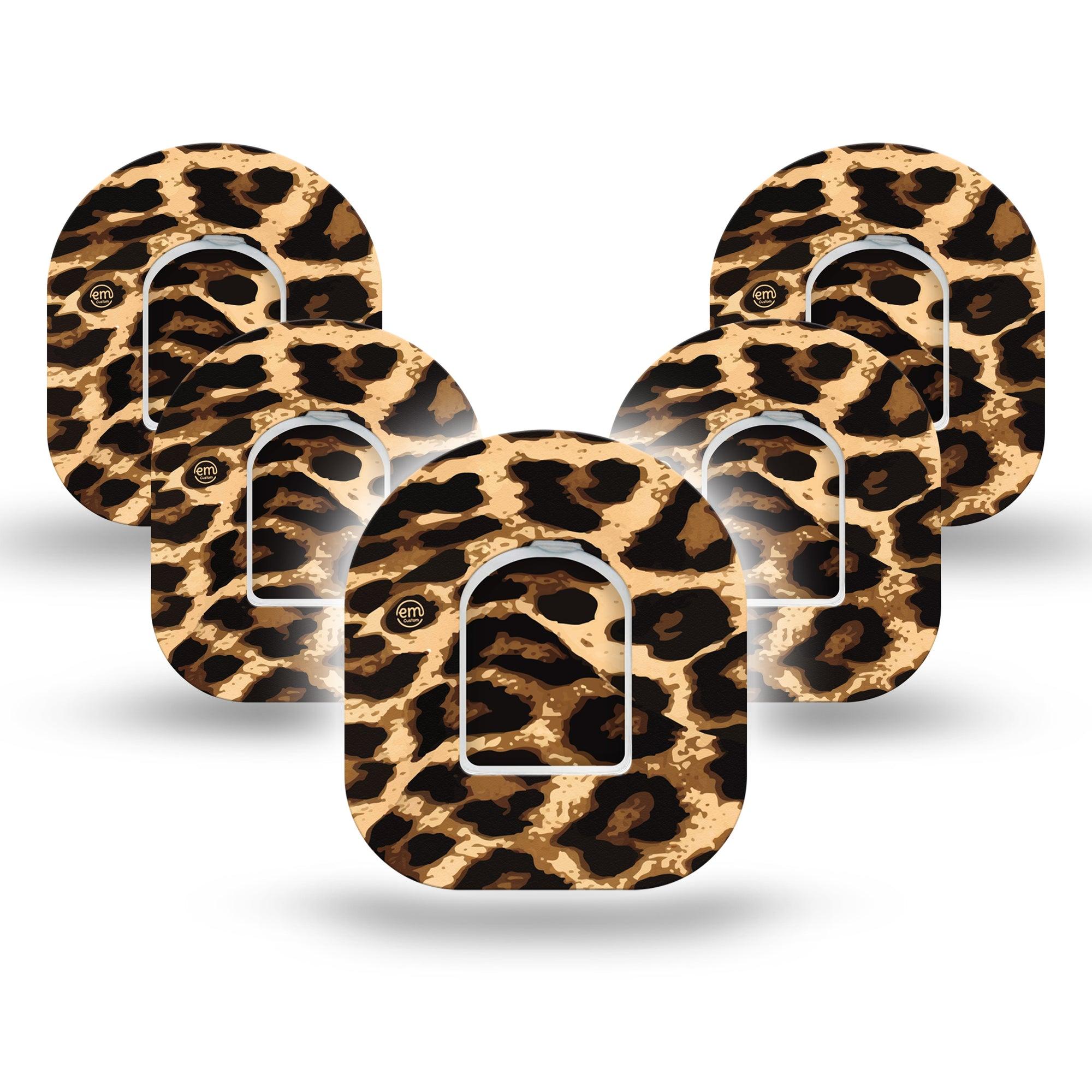ExpressionMed Leopard Print Pod CMG Group Tapes Pack ExpressionMed with center sticker