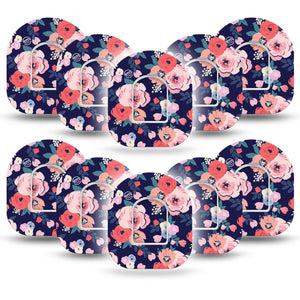 ExpressionMed Painted Flower Pod Tape 10-Pack Sticker and Tape