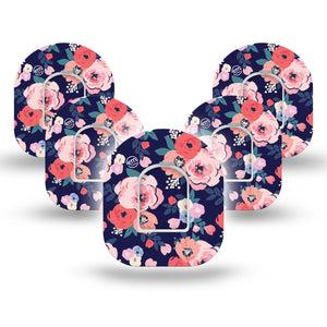 ExpressionMed Painted Flower Pod Tape 5-Pack Sticker and Tape