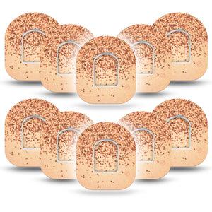 Champagne Pod Tape 10-Pack Sticker and 10-Pack Tape