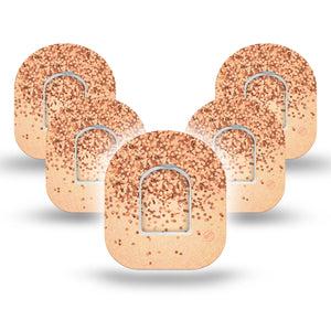 Champagne Pod Tape 5-Pack Sticker and 5-Pack Tape