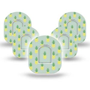 Vintage Pineapple Pod Patch 5-Pack Tape and Sticker
