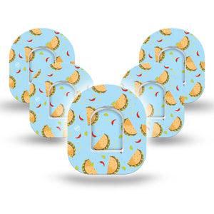 Tacos Blue Pod Overpatch 5-Pack Tape and Sticker