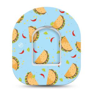 Tacos Blue Pod Overpatch Single Tape and Sticker