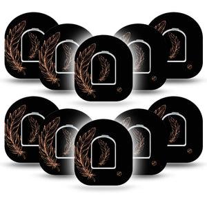 ExpressionMed Dusted Feather Pod Tape 10-Pack Sticker and Tape