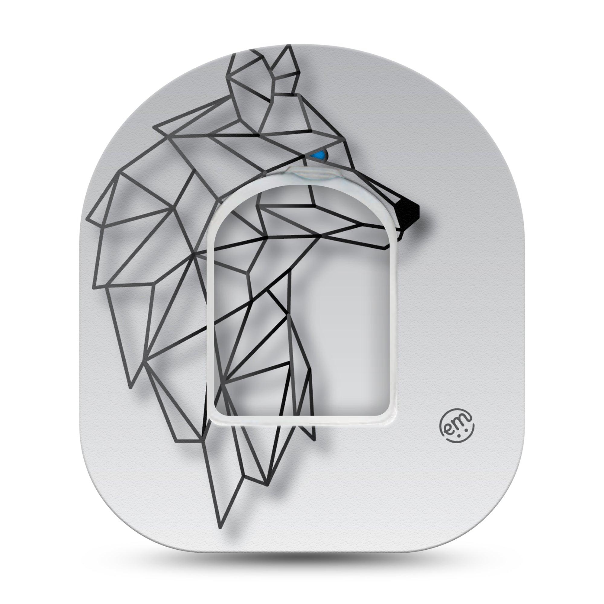 ExpressionMed Iron Wolf Pod Cover Single Tape and Sticker