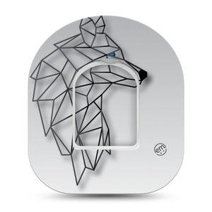 ExpressionMed Iron Wolf Pod Cover Single Tape and Sticker