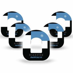 ExpressionMed Diabetes Awareness Pod Patch 5-Pack Tape