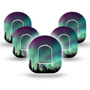 ExpressionMed Northern Lights Pod Overpatch with center stickers
