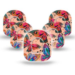 Butterfly Wings Pod Patch 5-Pack with center stickers