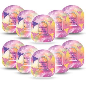 ExpressionMed Fairies Pod Patch 10-Pack with center stickers