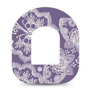 ExpressionMed Purple henna Pod Cover Single Tape