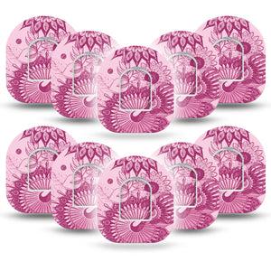 ExpressionMed Magenta Dani Pod Tape 10-Pack with center stickers