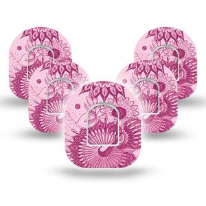 ExpressionMed Magenta Dani Pod Tape 5-Pack with center stickers
