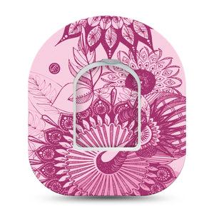 ExpressionMed Magenta Dani Pod Tape with center sticker