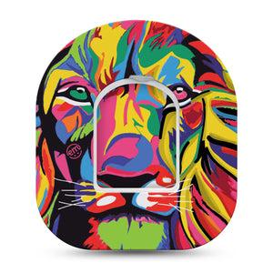 ExpressionMed Majestic Lion Pod Patch with center sticker
