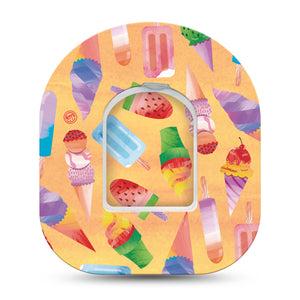 ExpressionMed Popsicle Stand Pod Tape with center sticker