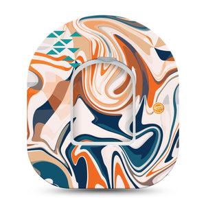 ExpressionMed The EM Swirl Pod Tape with Center Sticker