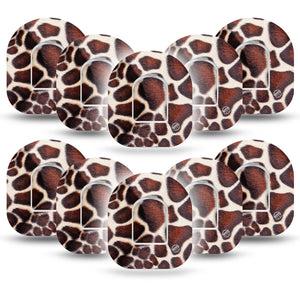 ExpressionMed Giraffe Pod Tape 10-Pack with center stickers