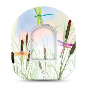 ExpressionMed Dragonfly Pod Tape with center sticker