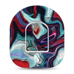 ExpressionMed Moody Marble Pod Tape with center sticker
