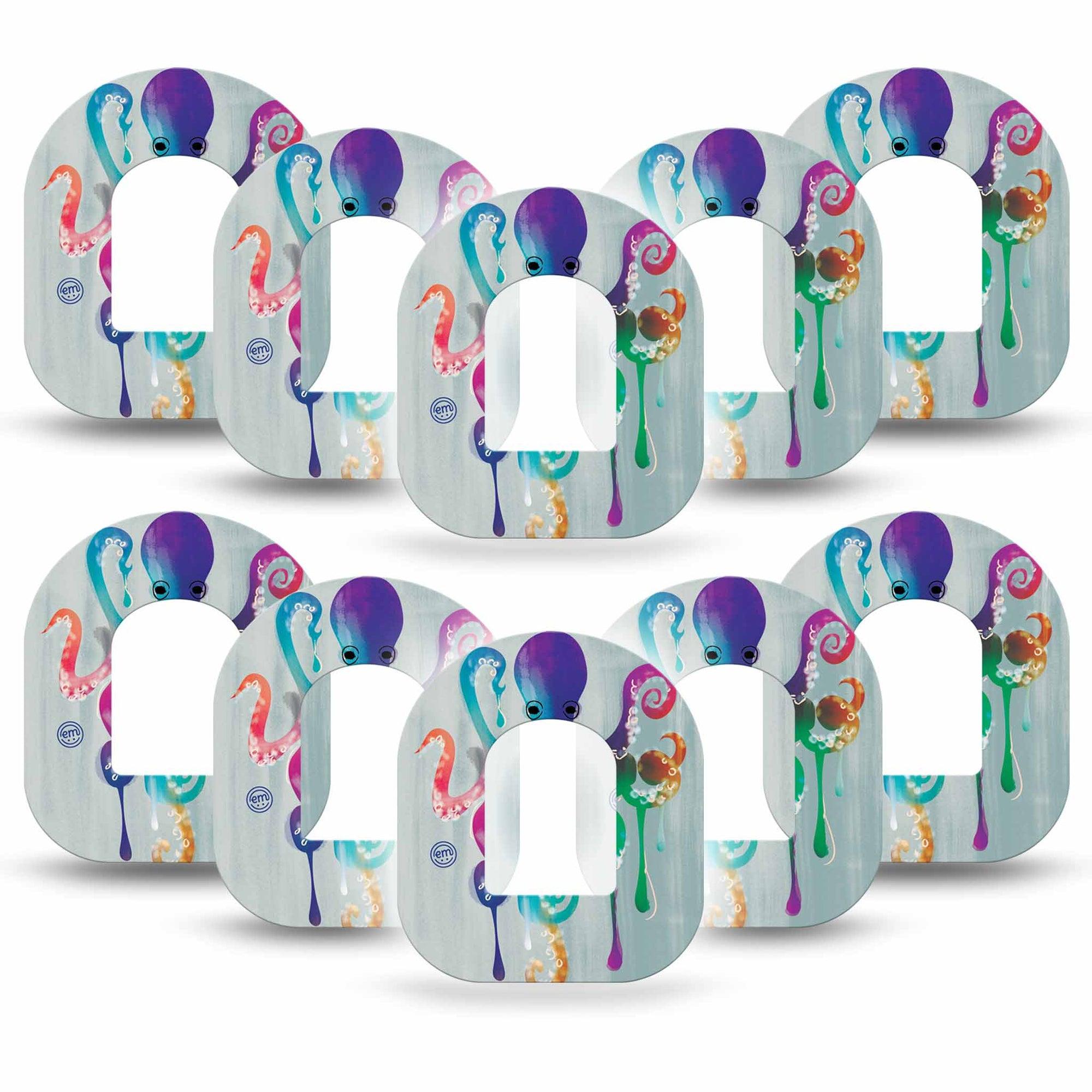 ExpressionMed Octopus Tattoo Pod Tape 10-Pack
