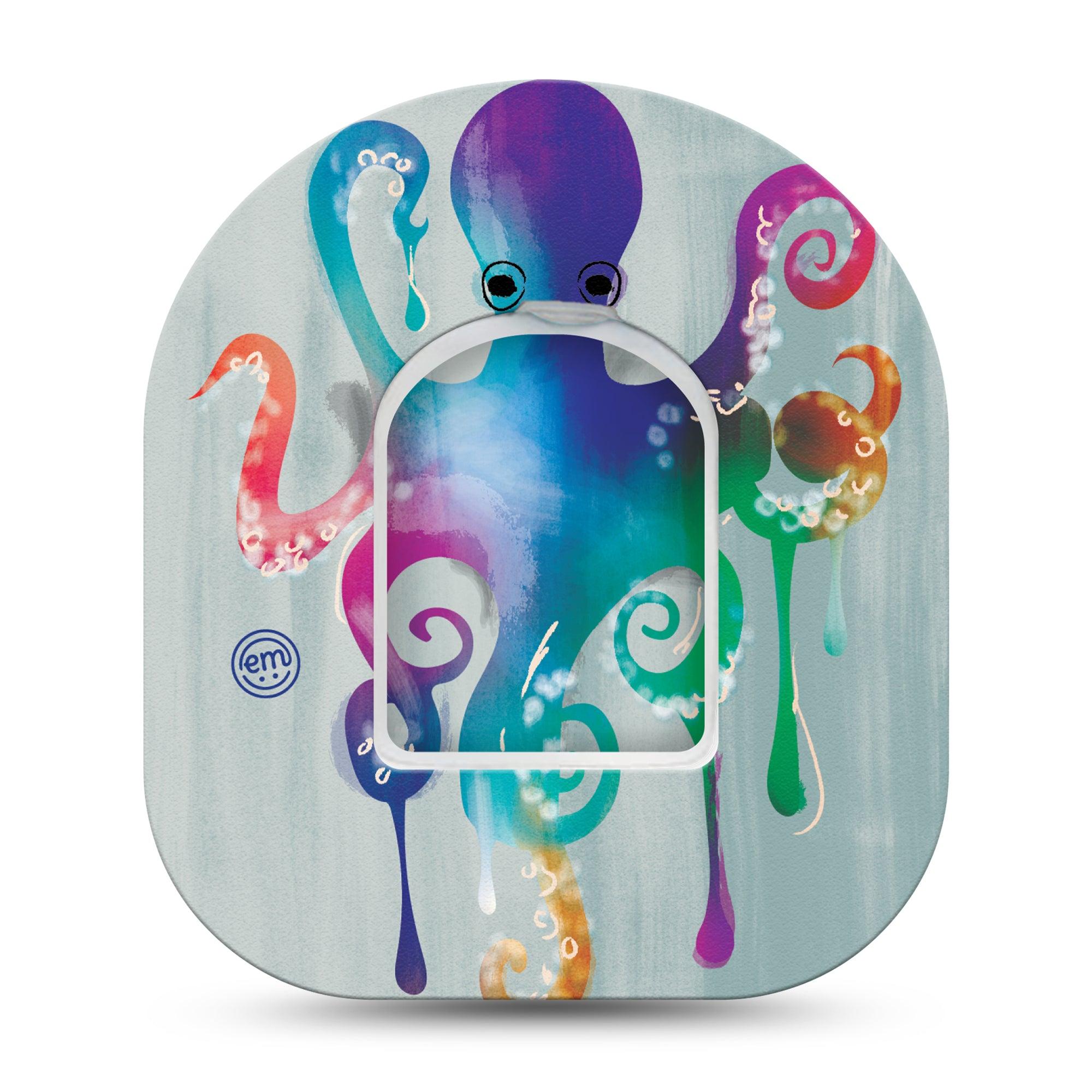 ExpressionMed Octopus Tattoo Pod Tape with center sticker